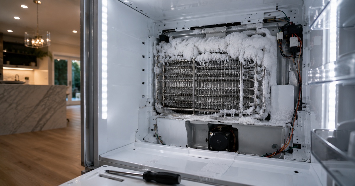 Sub-Zero Defrost System Explained — When It Fails and What It Costs